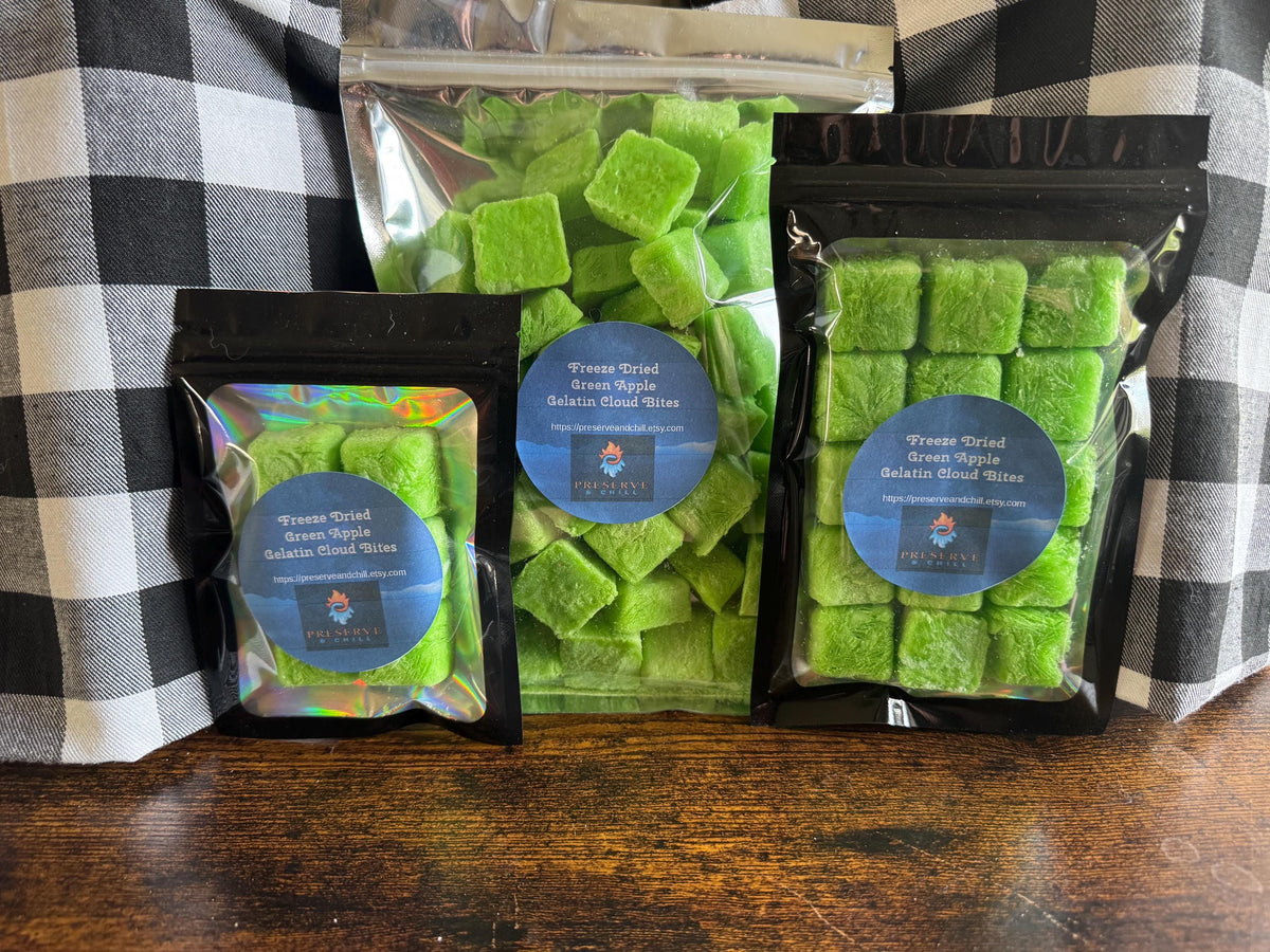 Gelatin Cloud Bites | Light & Crunchy Snack