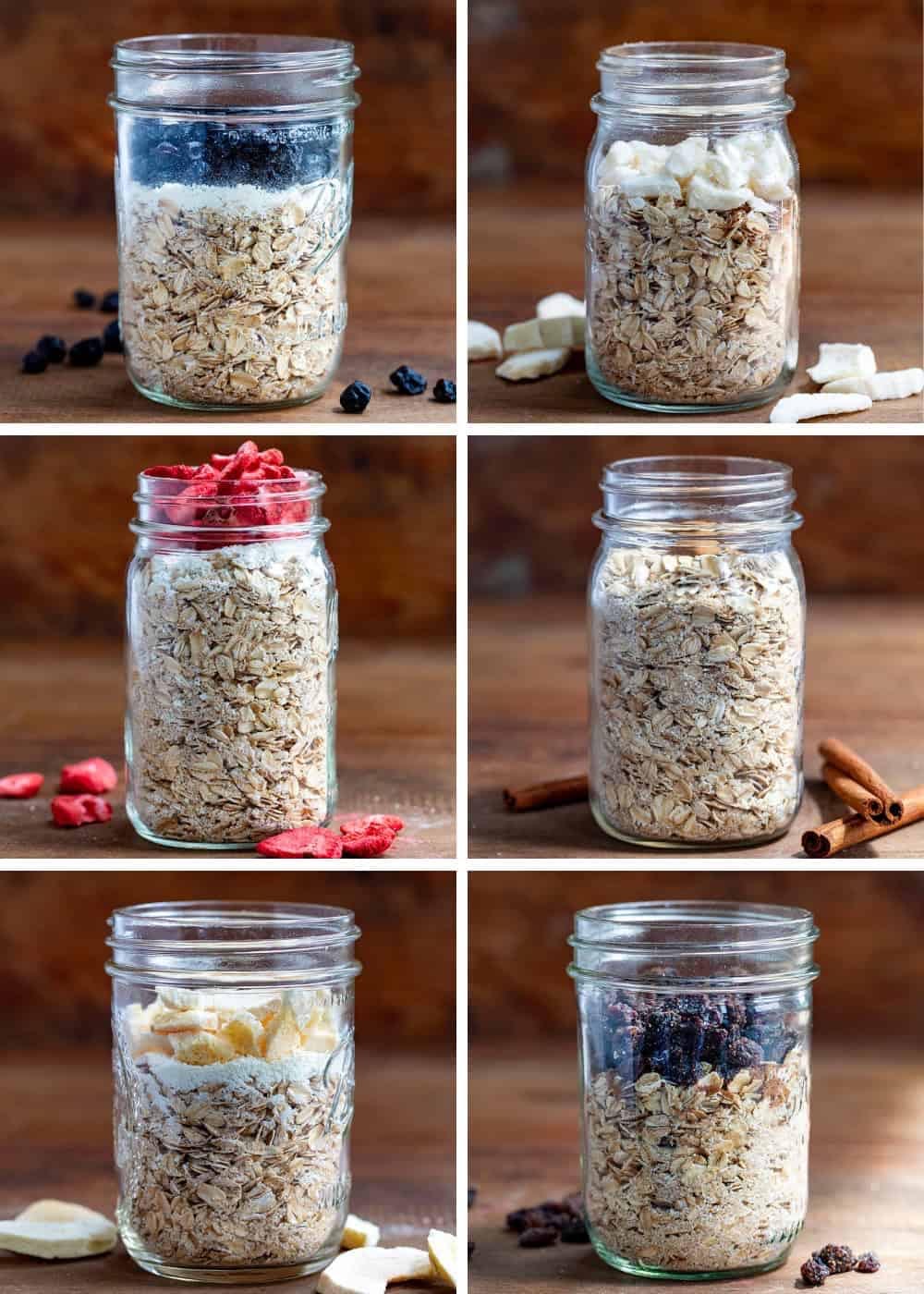 Customizable Instant Oatmeal | Eco-Friendly Glass Jar Breakfast