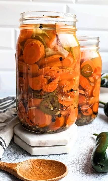Spicy Mexican Pickled Carrots | Taqueria-Style, Small Batch