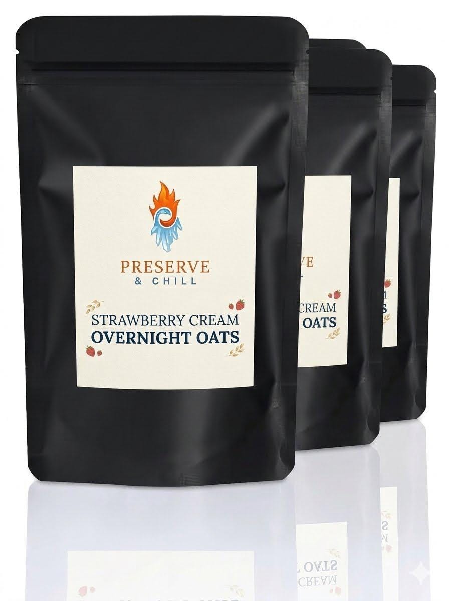 Single Serve Overnight Oats Bag | Healthy Grab & Go Breakfast Mix