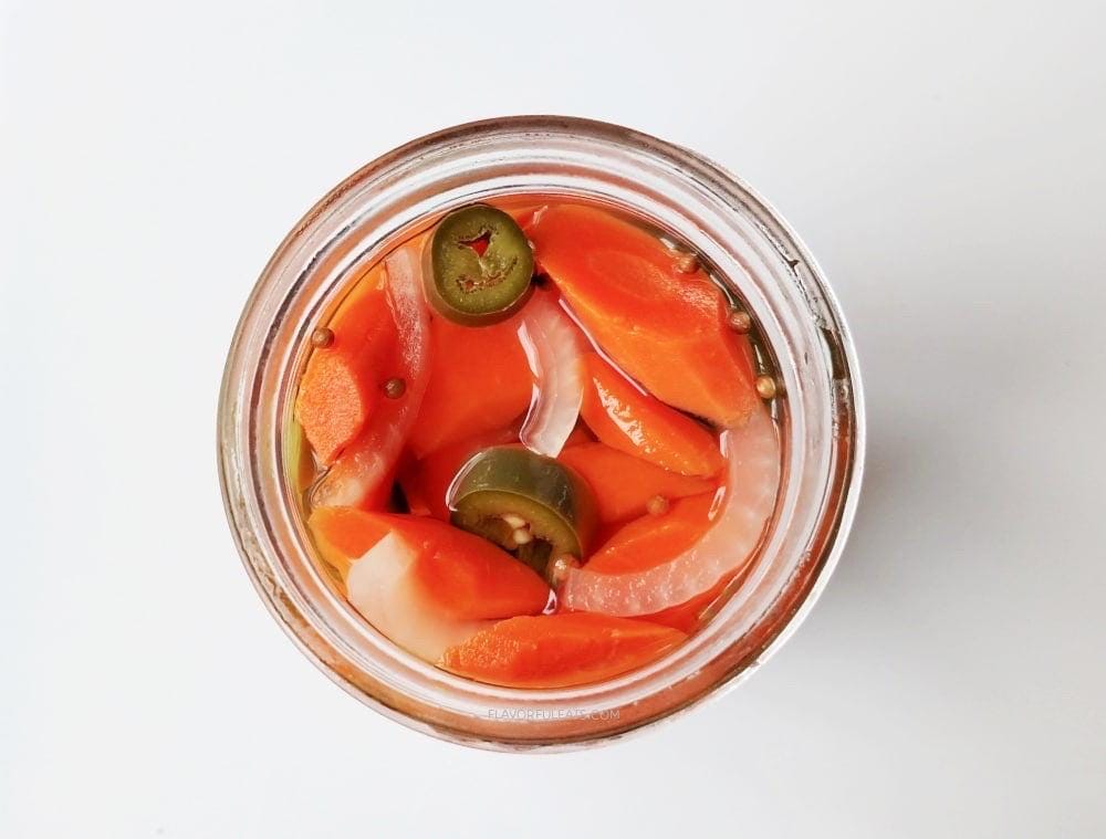 Spicy Mexican Pickled Carrots | Taqueria-Style, Small Batch