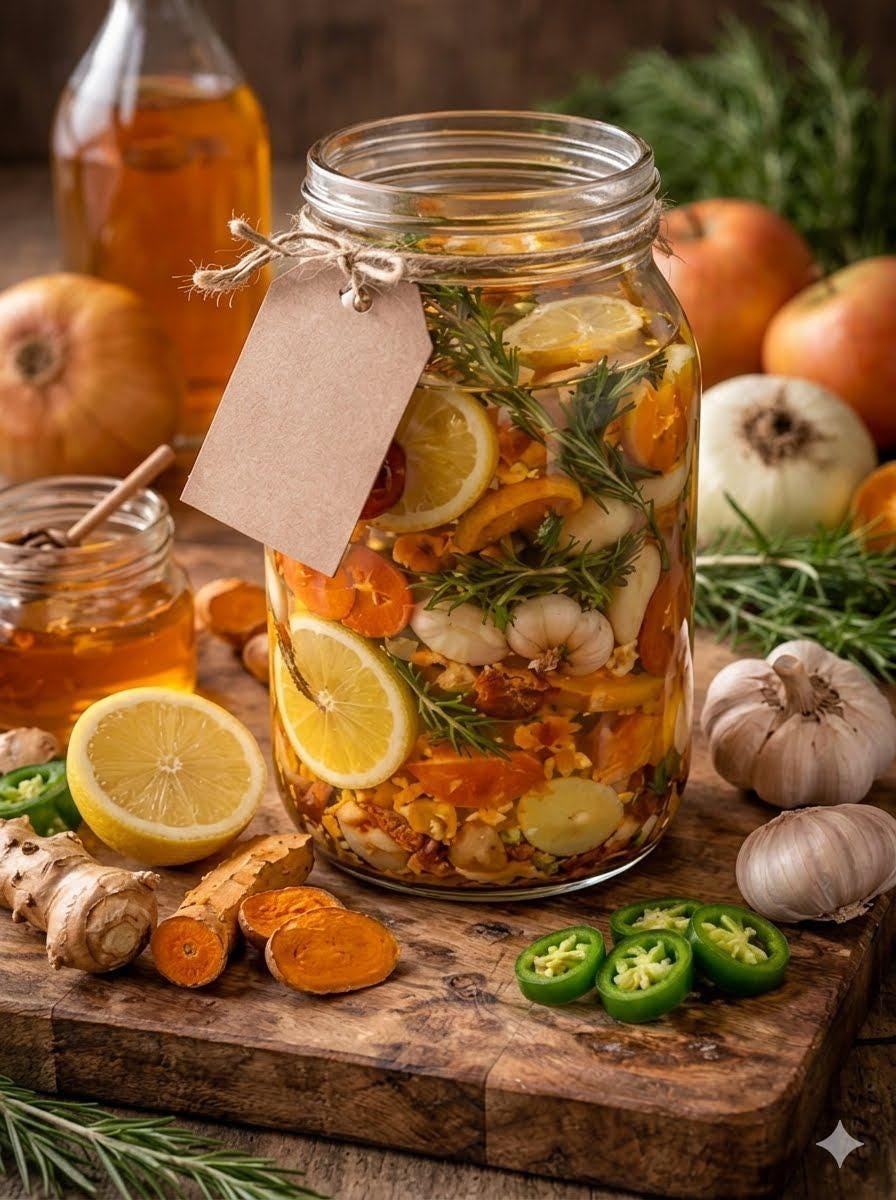 Traditional Fire Cider Recipe PDF