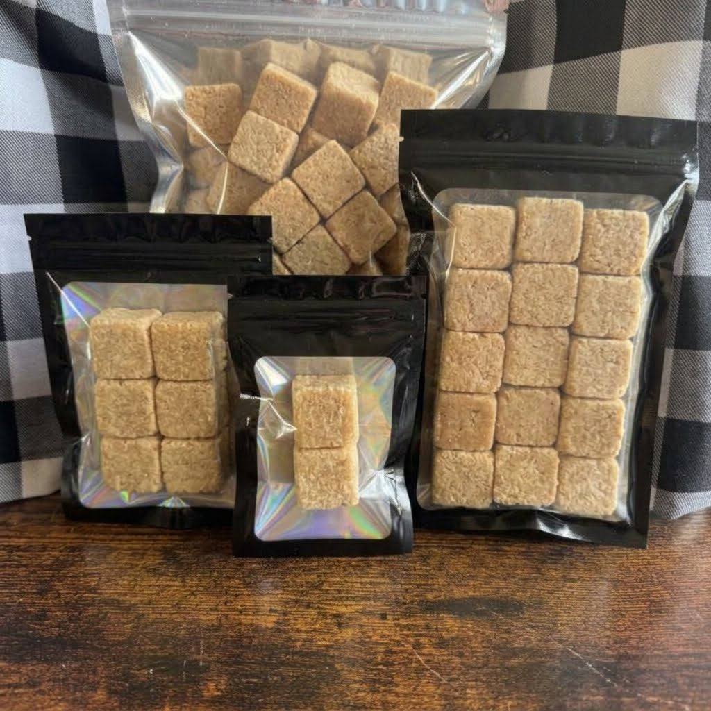Crunchy Freeze-Dried Applesauce Bites